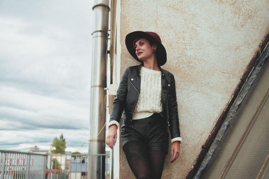 perfecto simili cuir H&M