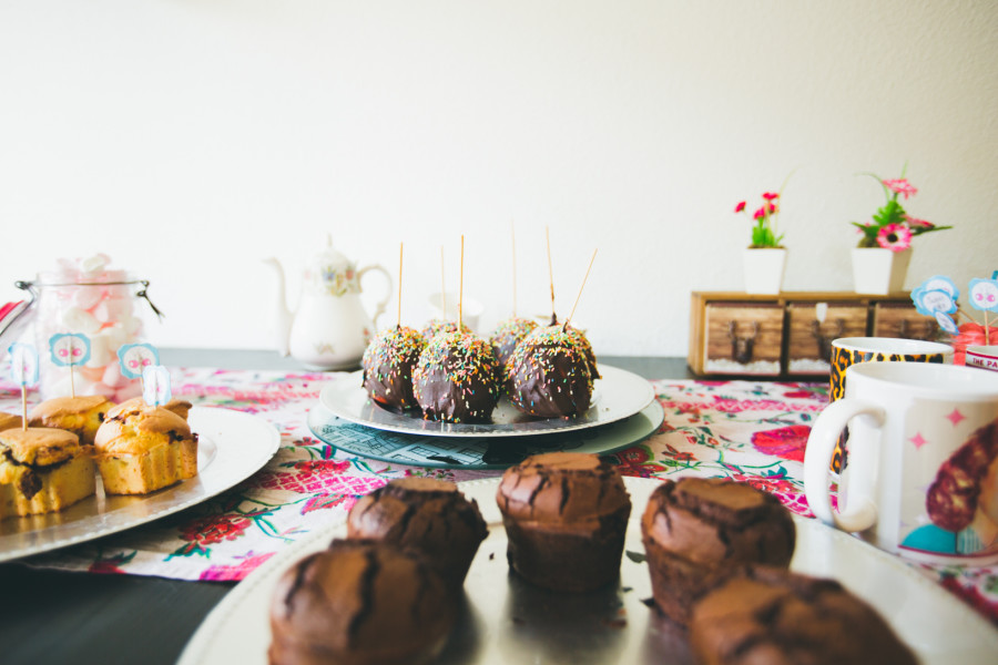 pommes d'amour chocolat