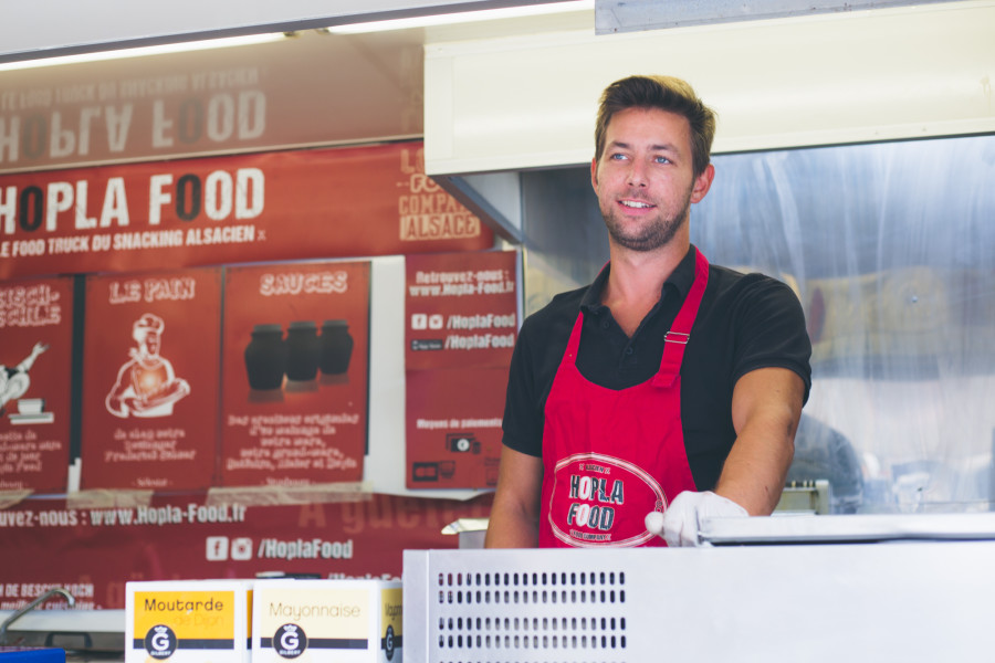 Hopla food truck gérant